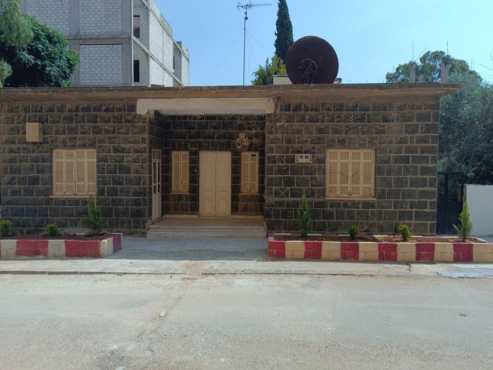 The house of Al-Fusha Daraa seen from outside